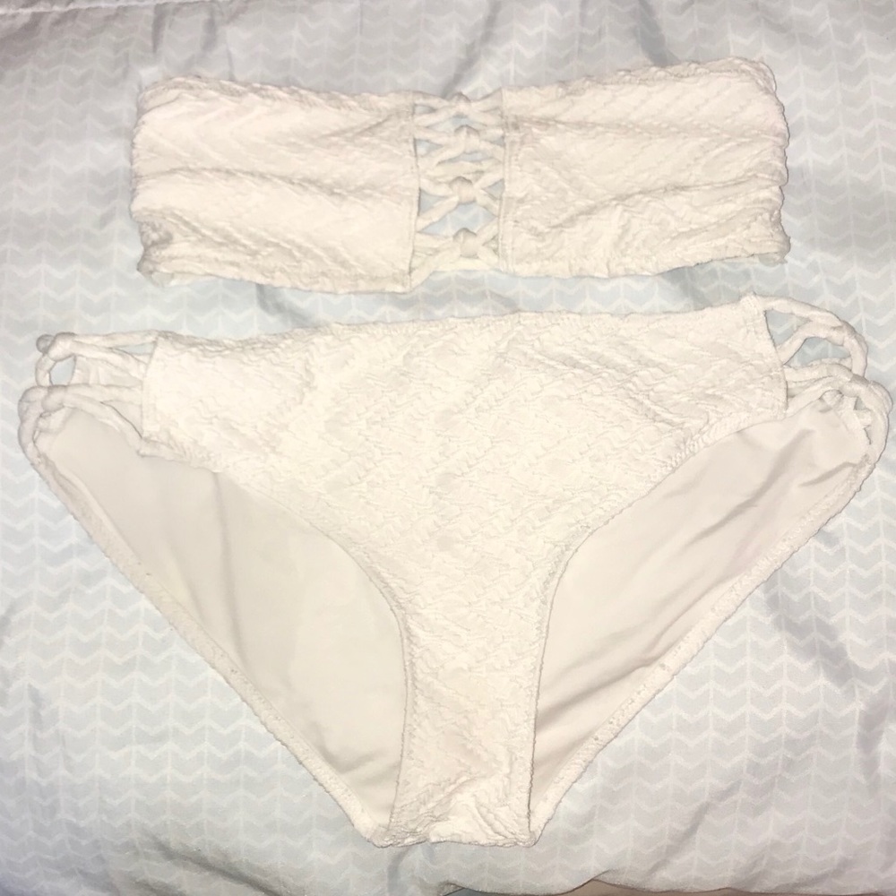 White H&M Two-Piece Set